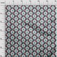 thumbnail image 2 of oneOone Velvet Maroon Fabric Florals Sewing Material Print Fabric By The Yard 58 Inch Wide, 2 of 4