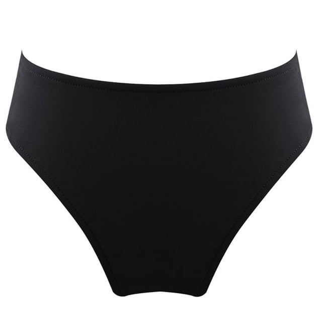 Kids Girls' Slim Swimming Bottom with Lining UPF50+ Sun Protection Rash Guard Swim Brief Black 8