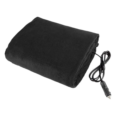 Hearth & Gear 12V Car Blanket Vehicle Heating Blanket Portable Heating Pad With Temperature Control Warming Blanket For Auto Use Workout Rubber Bands Workout Videos X3 Exercise System Pedal Bike Step