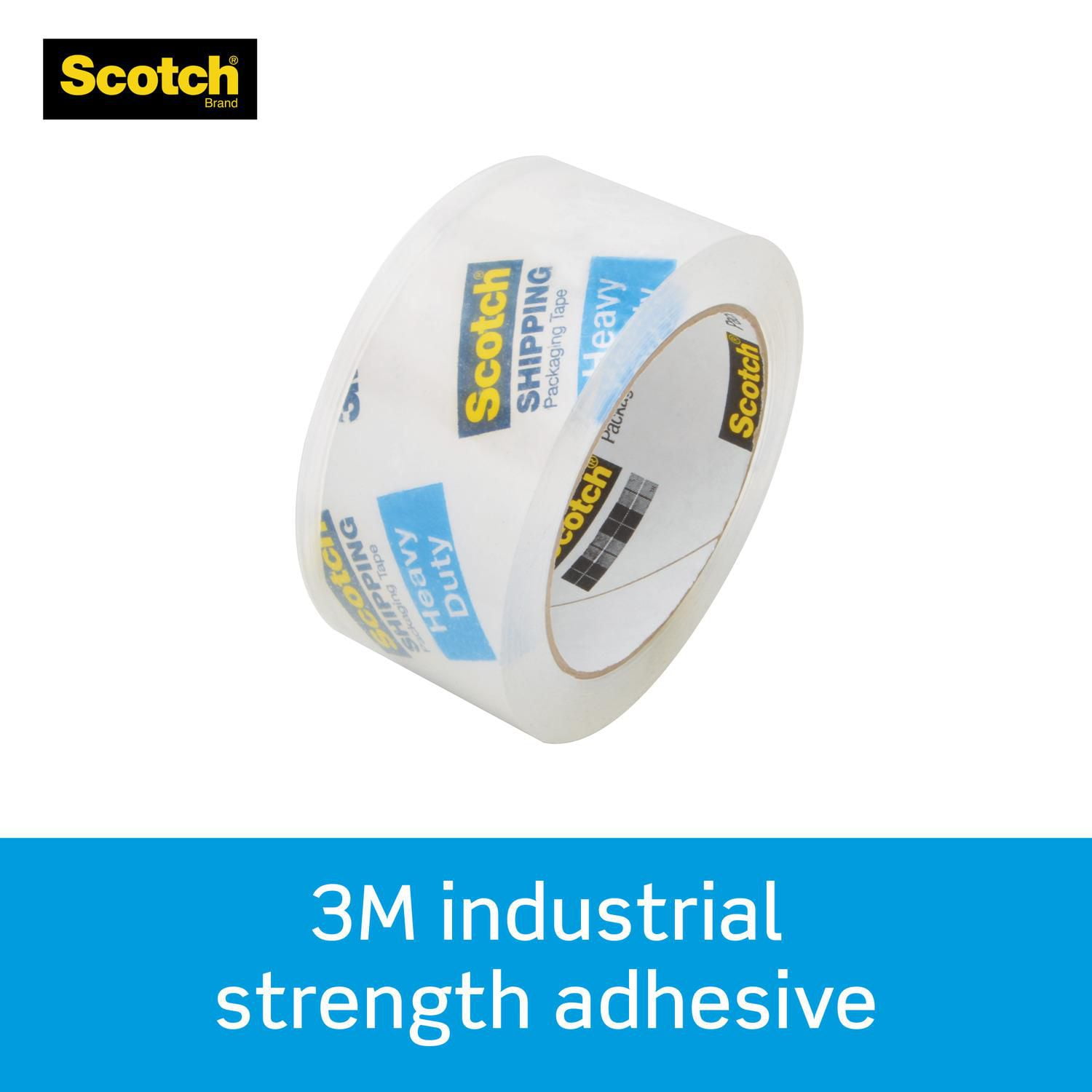 Ruban d’emballage et d’expédition de grand rendement 3850-3-ESF-RP4 Scotch®, 48 mm x 50 m (1,88 po x 54,60 v), 3 rouleaux/paquet