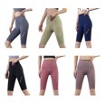 thumbnail image 3 of pitrice Short de Yoga en Nylon pour Femmes, Absorbant la Sueur, Lifting Corporel, Leggings de Musculation, Vert S, 3 of 9