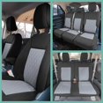thumbnail image 2 of For 2020-2024 Ford Explorer Base FH Group Neoprene Custom Fit Car Seat Covers Water Resistant - Full Set Gray, 2 of 11