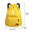 thumbnail image 2 of tumgatte Large Capacity Sports Drawstring Shoulder Bag Travel Backpacks Up to 45% off, 2 of 2