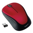 thumbnail image 4 of Logitech M317 Wireless Mouse, 2.4 GHz with USB Unifying Receiver, 1000 DPI Optical Tracking, 12 Month Battery, Compatible with PC, Mac, Laptop, Chromebook - Red, 4 of 5