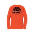 thumbnail image 2 of Gravity Outdoor Co. Chandail à Manches Longues - Orange - Logo Noir - G, 2 of 2