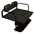 thumbnail image 3 of Performance Plus Carts EZGO TXT Golf Cart Flip Folding Rear Back Seat Kit - Black Cushions, 3 of 4