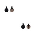 thumbnail image 1 of Baohd 1/2/3/5 10pair Lightweight Brake Pad For Wide Compatibility Durable Brake Pads JY-07B 2PCS, 1 of 6