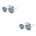 thumbnail image 1 of relayinert Fashionable Polarized Lens Small Square For Trendy Style Materials silver white silveC4 2Set, 1 of 6