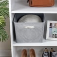 thumbnail image 3 of Sterilite 14"Lx8"H Rectangular Tall Basket for Home Organization (18 Pack), 3 of 9