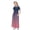 Purple, variant on LOVZFMLL Toddler Kids Cute Sparkling Print Short Sleeve Stretchy Pocket Dress A Line Long Dress