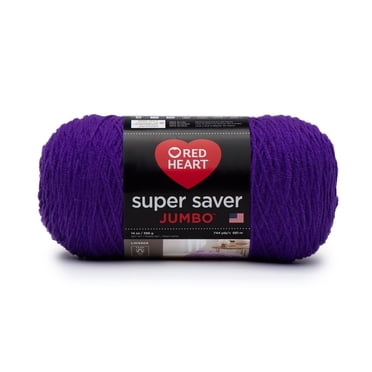 Red Heart® Fil Jumbo Super Saver®, Acrylique #4 Moyen, 14oz/396g, 744 Yards