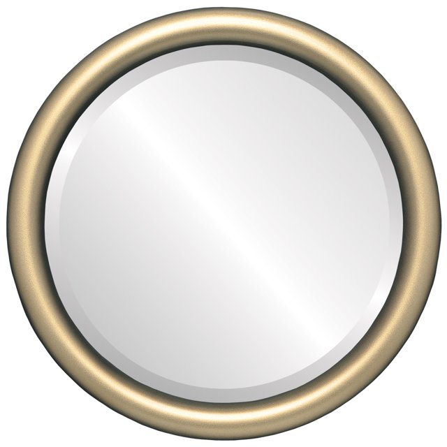 Miroir Encadré Pasadena - Or Désert