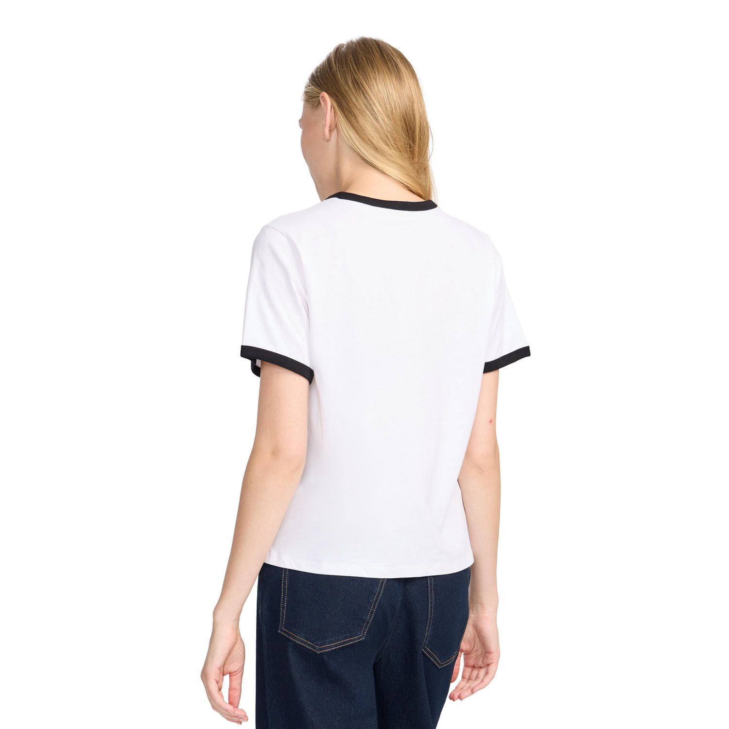 Esprit Women's Short Sleeve Ringer T-Shirt, Sizes XS-XXL