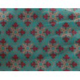 thumbnail image 4 of oneOone Georgette Viscose Fabric Floral Block Fabric Prints By Yard 42 Inch Wide, 4 of 4