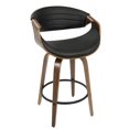 thumbnail image 3 of Tabouret de comptoir moderne milieu-du-siècle Symphony, de LumiSource, 3 of 8