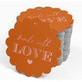 thumbnail image 4 of Inkdotpot Real Rose Gold Foil Made With Love Text Tags Favor Hang Paper Tags 100 Piece, 4 of 6