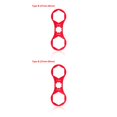 thumbnail image 3 of bedienty Outils de Réparation de Vélo Clé de Fourche avant Alliage d'Aluminium Réparation Retrait Clé Destinée à SUNTOUR XCM/XCR/XCT/RST B Rouge (27mm-28mm) 2Ensemble, 3 of 6