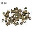 thumbnail image 3 of Unique Bargains Bronze Tone Zipper Slider Retainers, 30 Sets, 3 of 6