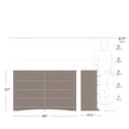 thumbnail image 4 of Prepac Sonoma 8-Drawer Dresser, 4 of 9