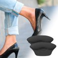 thumbnail image 4 of kurtrusly Heel Pads for Big Shoes Anti Slip Shoe Grips Soft Sponge Heel Liners Sticker Black 5mm, 4 of 9