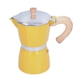thumbnail image 3 of Coffee Maker, Coffee Pot Comfortable Grip Ergonomic Handle Design Alumunum Alloy  For Home For Office Yellow, 3 of 8