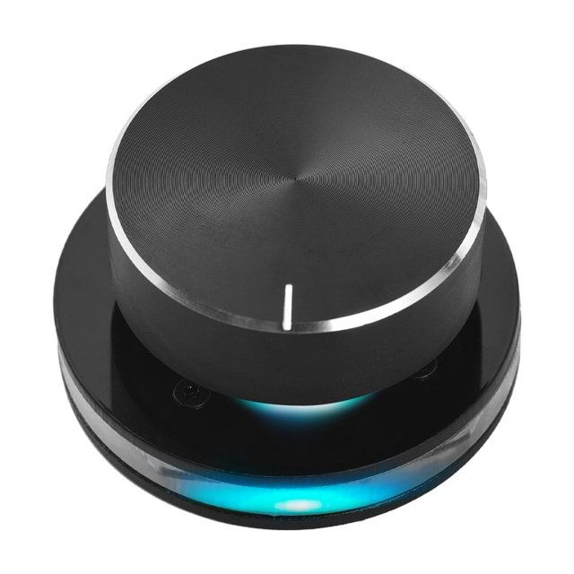 RGB Backlit USB Type-C Volume Controller Knob with One-Click Mute ...