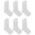 thumbnail image 5 of Athletic Works Men's Cotton Crew Socks 6-Pack, 5 of 5
