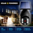 thumbnail image 4 of Bell + Howell Bionic Spotlight Extreme 360° Adjustable 250 Lumen Solar Powered Motion Sensor Outdoor Security Light Weatherproof, 4 of 7