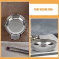 thumbnail image 3 of Phenofice Metal Weighing Vessel Stainless Steel Scale Plate for Professionals 1Set, 3 of 8