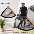 thumbnail image 3 of Portable Kids Soccer Goal 4' x 3' Pop-up Football Goal, 3 of 7