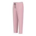 thumbnail image 3 of Scrub Sets for Women 2 Piece Medical Nursing Uniforms Quick Dry Zip Mock Neck Tops Drawstring Cargo Scrub Pants, Pink, L, 3 of 7