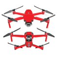 thumbnail image 1 of MightySkins DJMAVPR18-Solid Red Peau pour DJI Mavic 2 Pro Ou Zoom - Rouge Uni, 1 of 4