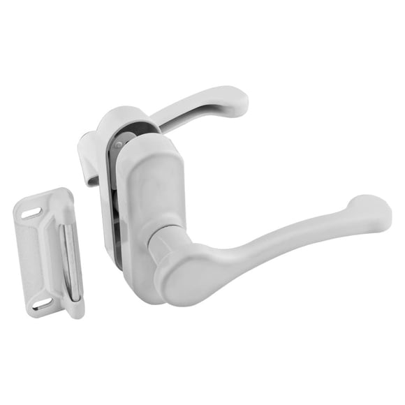 National Hardware V1320 Loquet de Levier 1-3/4 Pouces Blanc