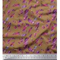 thumbnail image 1 of Soimoi polyester Crepe Fabric Brush Stroke Abstract Decor Fabric Printed Yard 52 Inch Wide, 1 of 3