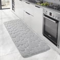 thumbnail image 4 of Rbaofujie Carpet Pad 1pc Bath Rug Embossed Bathroom Mat Water Absorbent and Washable Bath Rugs-Non-Slip-Thick-Soft and Comfortable Carpet for Show Office Chair Mat, 4 of 5