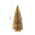 thumbnail image 3 of Desktop Miniature Pine Tree ,Small Christmas Tree,Mini Christmas Tree,Tabletop Small Pine Tree Decor ,Christmas Tree Toppers , Bottle Brush Fake Trees with Wooden Base for Tabletop Decorative, 3 of 9