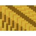 thumbnail image 1 of Ahgly Company Tapis d'Intérieur Lavables en Machine, Rectangle Transitionnel Brun Bisque Foncé, 8' x 10', 1 of 7