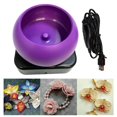 thumbnail image 4 of Electric Bead Spinner USB Bead Loader for Necklace Jewelry Spin Bead Holder Making Purple, 4 of 9