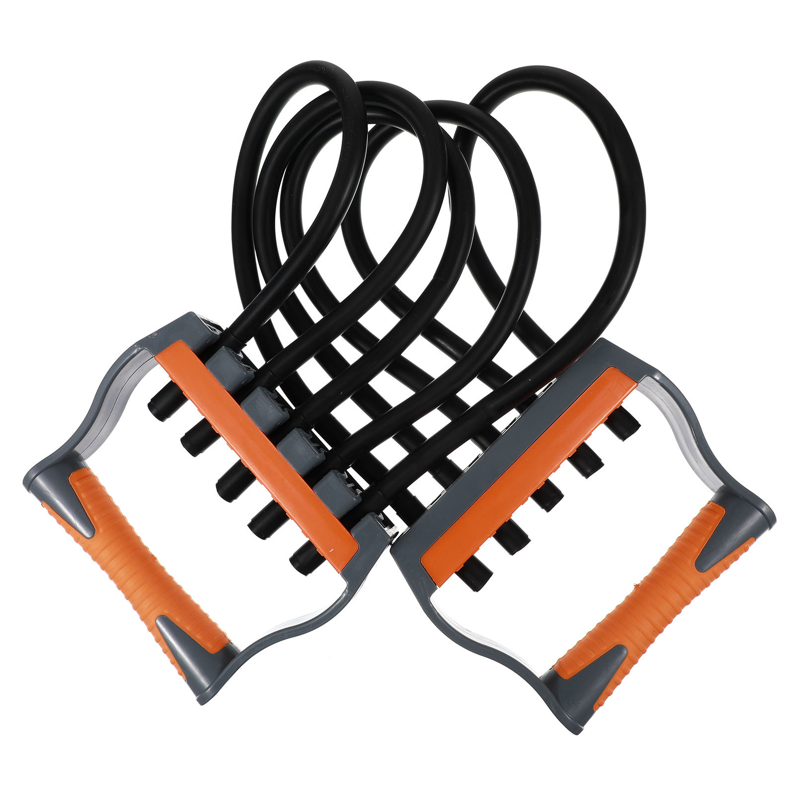 Houderco Lightweight Resistance Exercise Bands with Adjustable Latex Tubes for Gym Camping Use