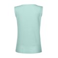 thumbnail image 5 of AherBiu Ribbed Tank Tops for Women 2024 Summer Knitted Slim Fitted Camis Stretchy Comfy Button V Neck Tops, 5 of 5