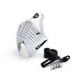 thumbnail image 1 of Krator Harley Davidson Motorcycle Chrome Big Twins Horn Cover Compatible with Stock Cowbell Horns (1992-2013), 1 of 6