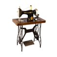 thumbnail image 2 of yuksok Vintage Sewing Machine Decoration Model Figurine for Cafe Desk Window Crafts D, 2 of 9