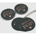 thumbnail image 4 of Inkdotpot Pack Of 50 Real Rose Gold Foil Paper Tags Ready To Pop Baby Shower Favor Hang Tags, 4 of 6