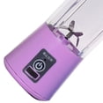 thumbnail image 3 of 380ML USB Rechargeable Juicer Bottle Juice fruit juicing Citrus Blender Vegetables Fruit Cup Milkshake Squeezers Reamers Bottle, 3 of 8