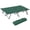 Green, variant on Outsunny 76" Two Person Folding Camping Cot with Carrying Bag, Green