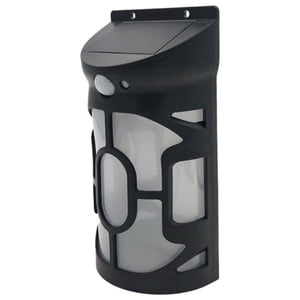 Éclairage solaire extérieur LED Lumière d'inondation sans fil, IP65 Imperméable 10x6.5x18.5cm pour Porch Garden Patio Chemins d'accès,Lumières solaires Jardin extérieur