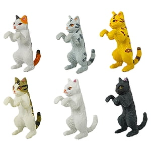 UPGRATOR 6Pcs Aquarium Fish Tank Decoration For Aquarium Owners PVC Assorted Color Animal Ornaments