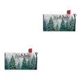 thumbnail image 1 of Ruiboury Weather-resistant And Robust Couch Cover Easy To Vivid Print Christmas Deer Pattern Mailbox Sleeve Cloth Standard Size YTYH2309053 2Set, 1 of 6