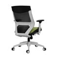 thumbnail image 4 of TygerClaw Mesh Mid Back and Fabric Seat Office Chair, 4 of 4