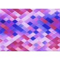 thumbnail image 1 of Ahgly Company Machine Washable Indoor Rectangle Transitional Violet Purple Area Rugs, 8' x 10', 1 of 7